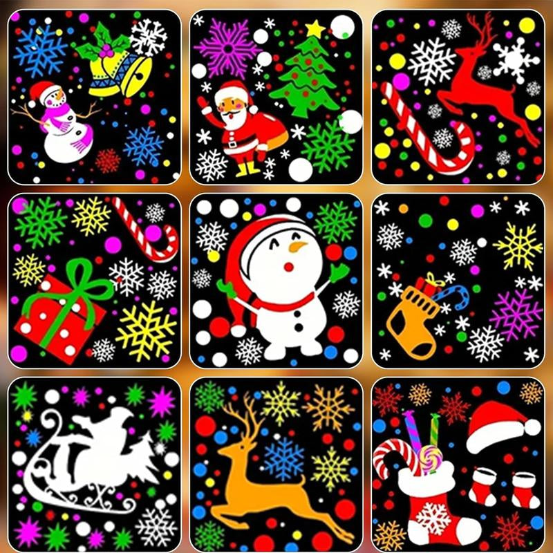 Christmas Projector Lights Outdoor/Indoor, Led Lights Projector Waterproof for Christmas Decorations, Holiday Projector for Xmas