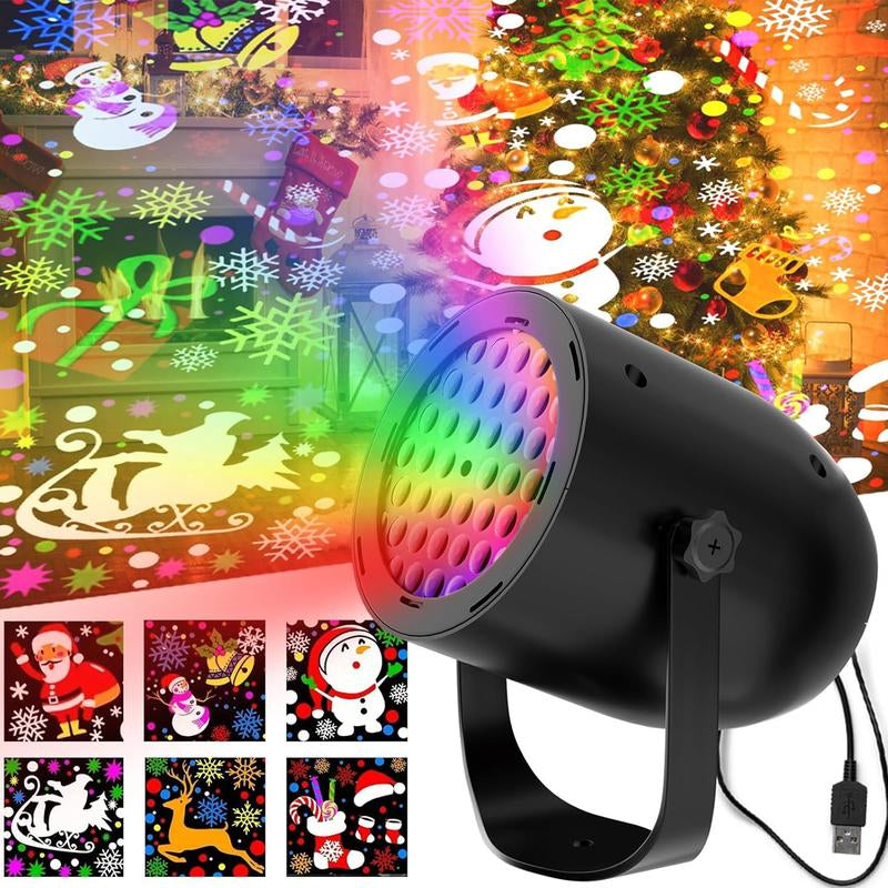 Christmas Projector Lights Outdoor/Indoor, Led Lights Projector Waterproof for Christmas Decorations, Holiday Projector for Xmas