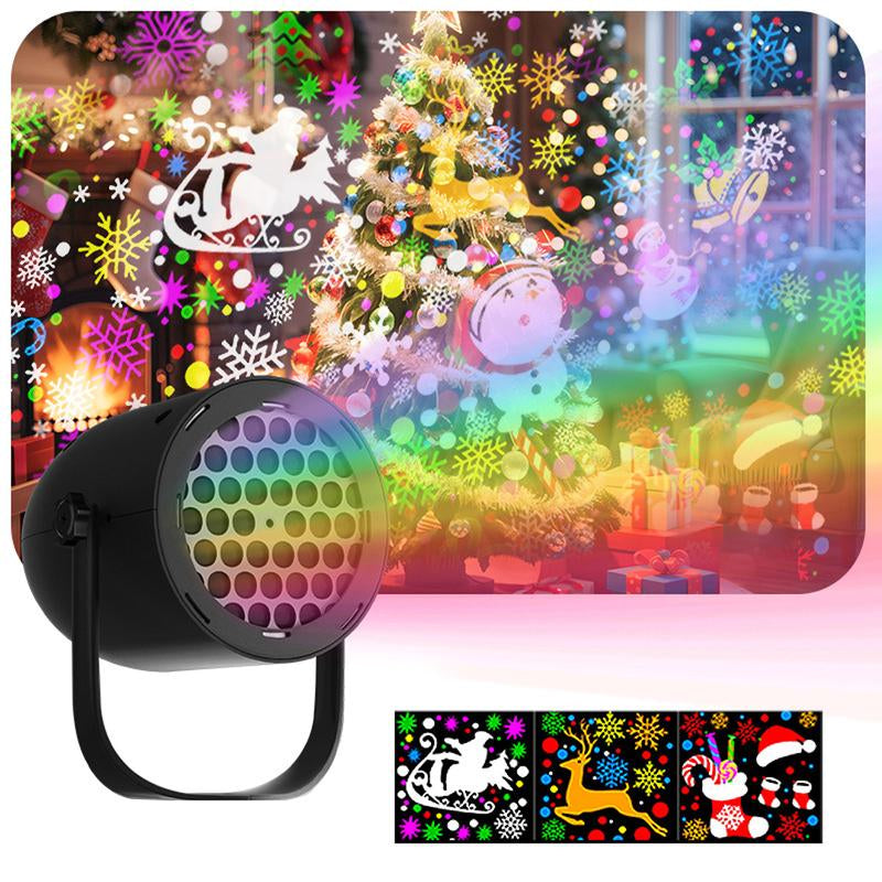 Christmas Projector Lights Outdoor/Indoor, Led Lights Projector Waterproof for Christmas Decorations, Holiday Projector for Xmas
